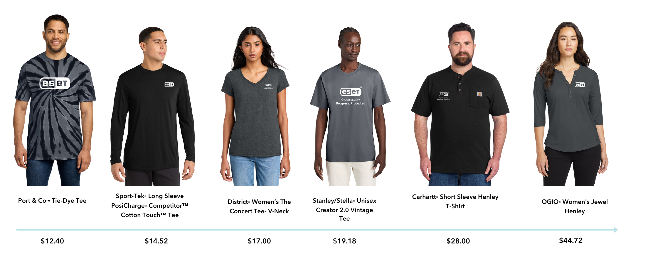 T-Shirts lineup