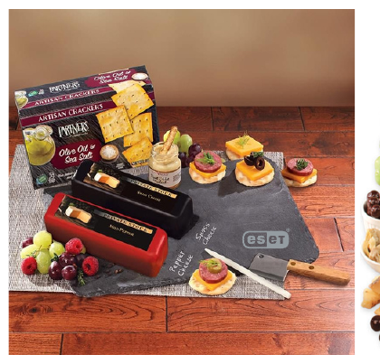 Genuine Slate Serving Plate with Shelf Stable