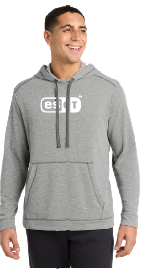 Sport-Tek® PosiCharge® Tri-Blend Wicking Fleece Hooded Pullover